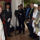 Pope Francis attends a meeting with inter-religious representatives in Nairobi, Kenya.